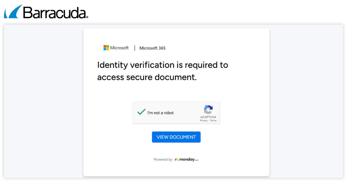 Exemplo de página de phishing
