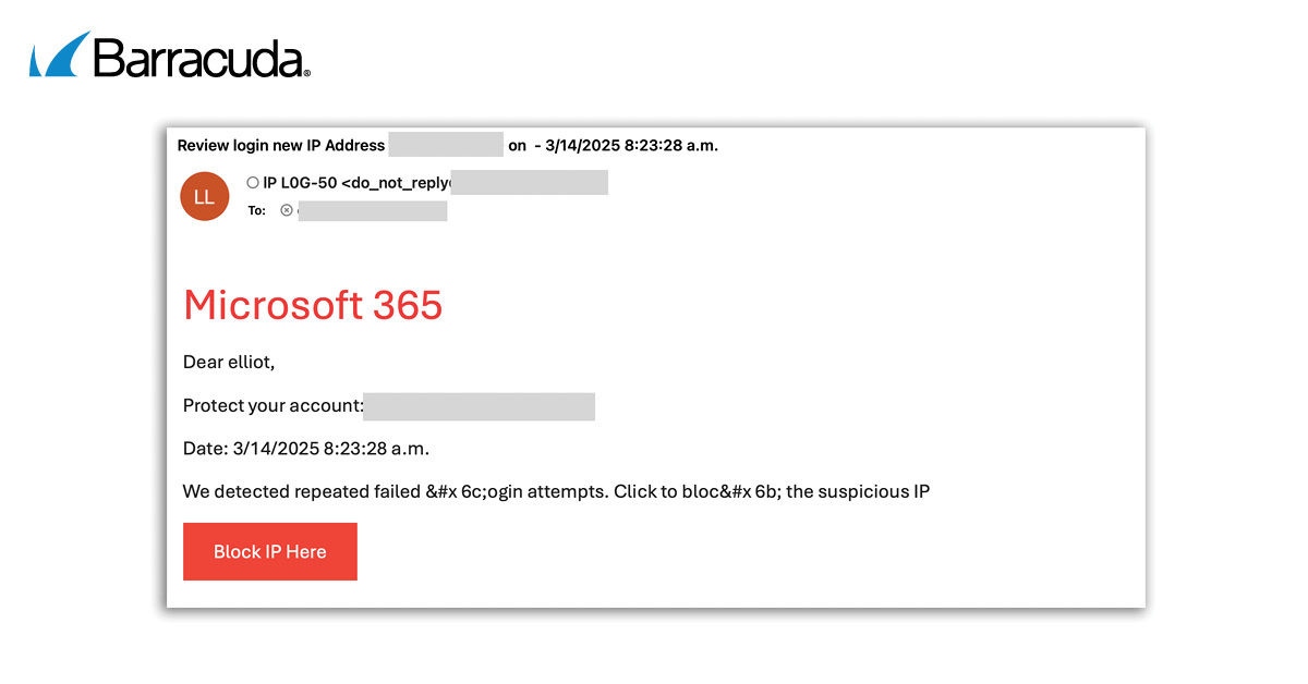 Alerta falso de segurança do Microsoft 365