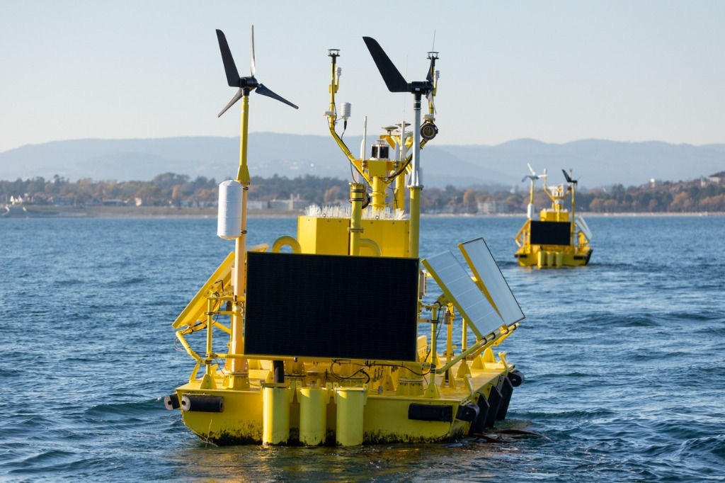 Boias de avaliação de recursos eólicos offshore